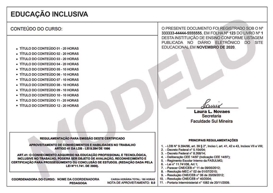 Portal Curso Grátis Online - Certificado FasulMG